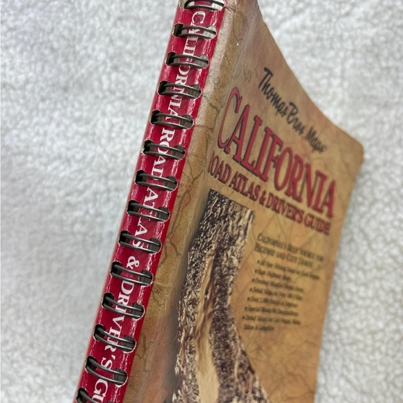 Thomas Bros Maps California Road Atlas & drivers guide 11" 1995 book - Picture 3 of 12